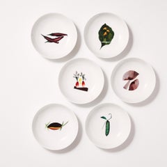 Porcelain Bowl by the French Chef Alain Passard Model "Peas"