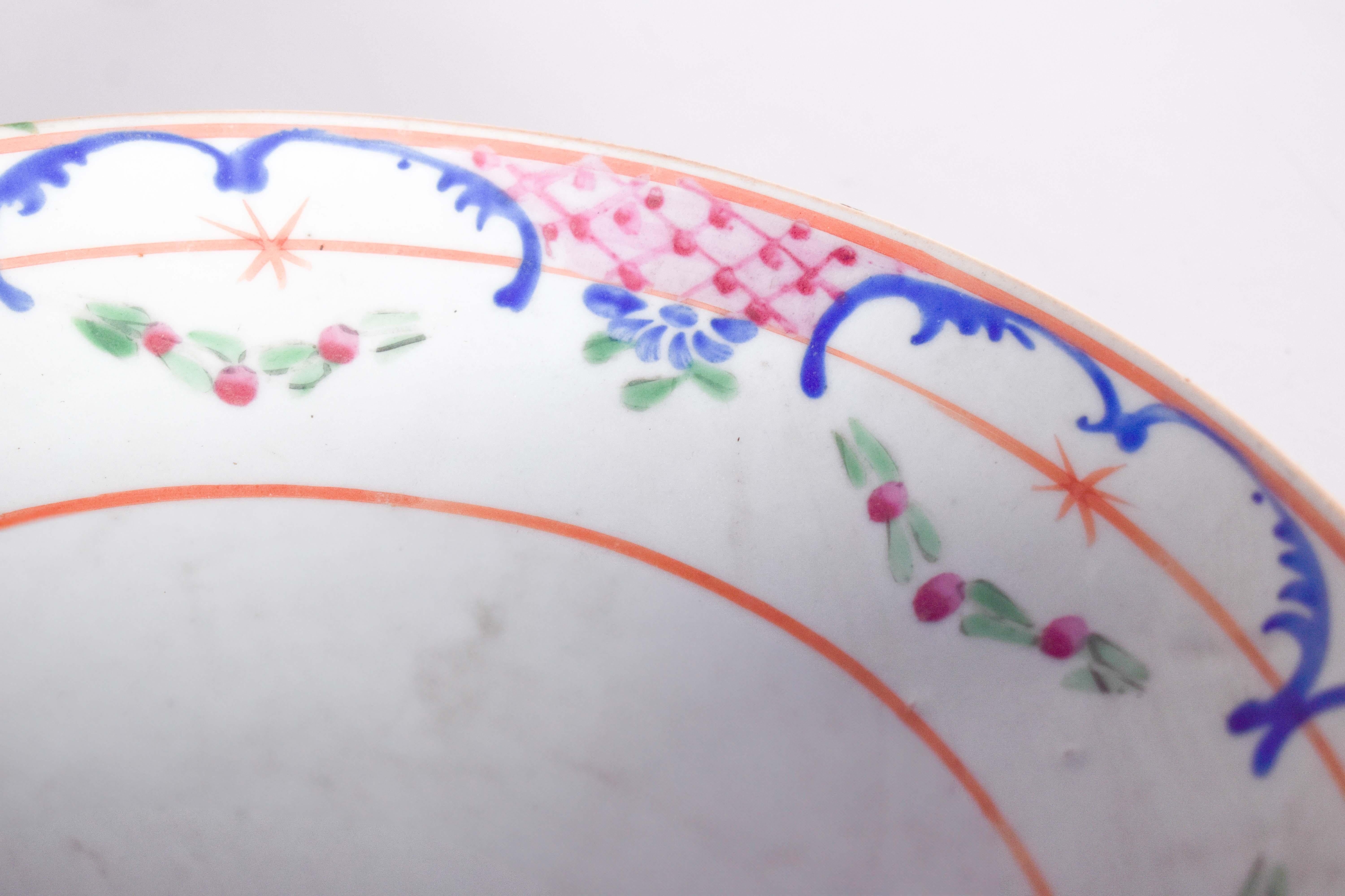 Porcelain Bowl from China for Export In Good Condition For Sale In Lisboa, Lisboa