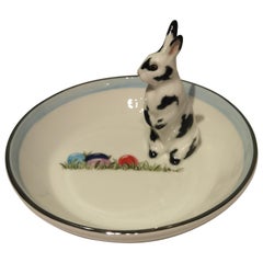 Cuenco de Porcelana Pintado a Mano Figura de Conejo de Pascua Sofina Boutique Kitzbuehel