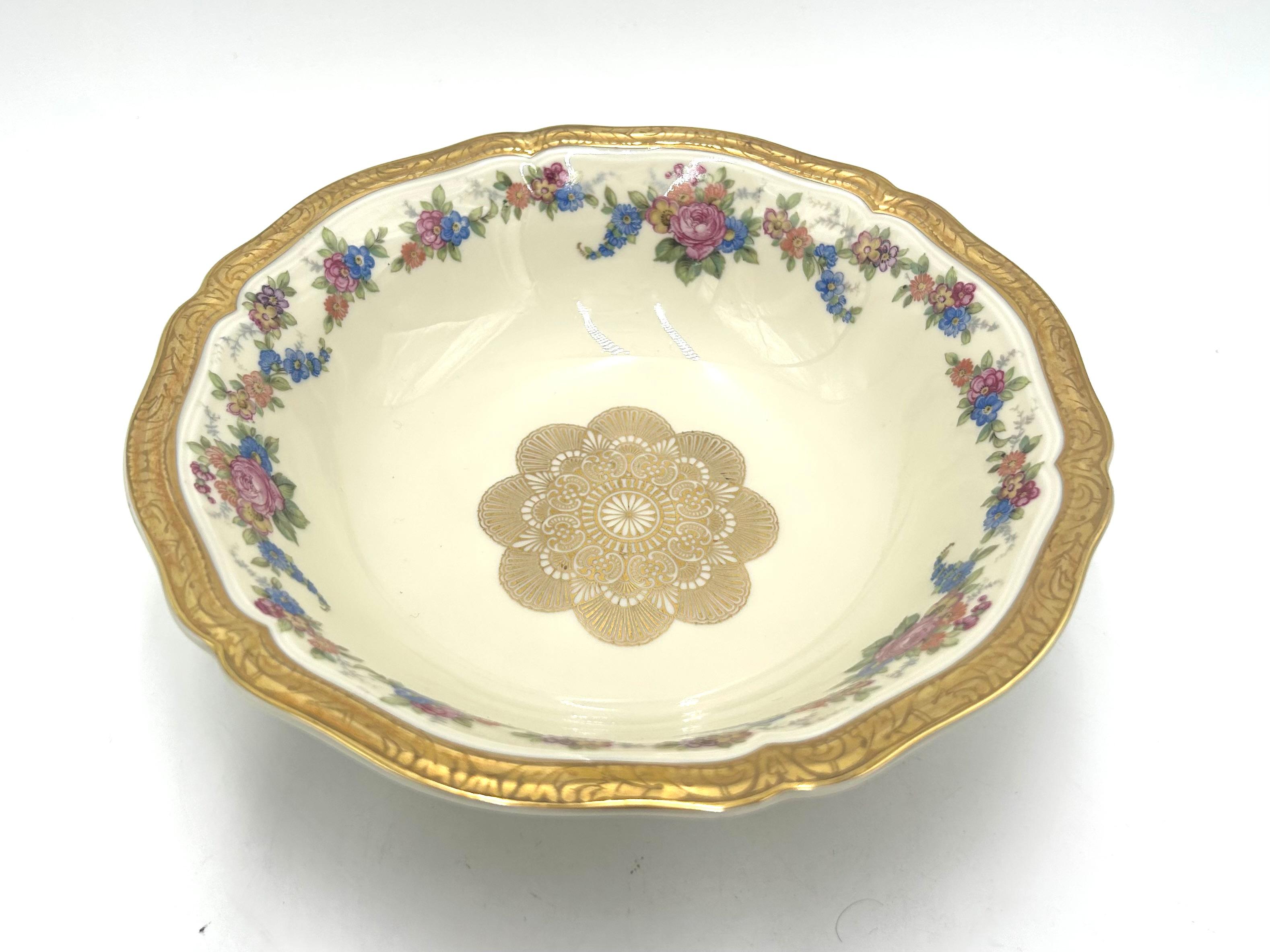Porcelain Bowl, Rosenthal Chippendale, Germany, 1943-1948 In Good Condition In Chorzów, PL