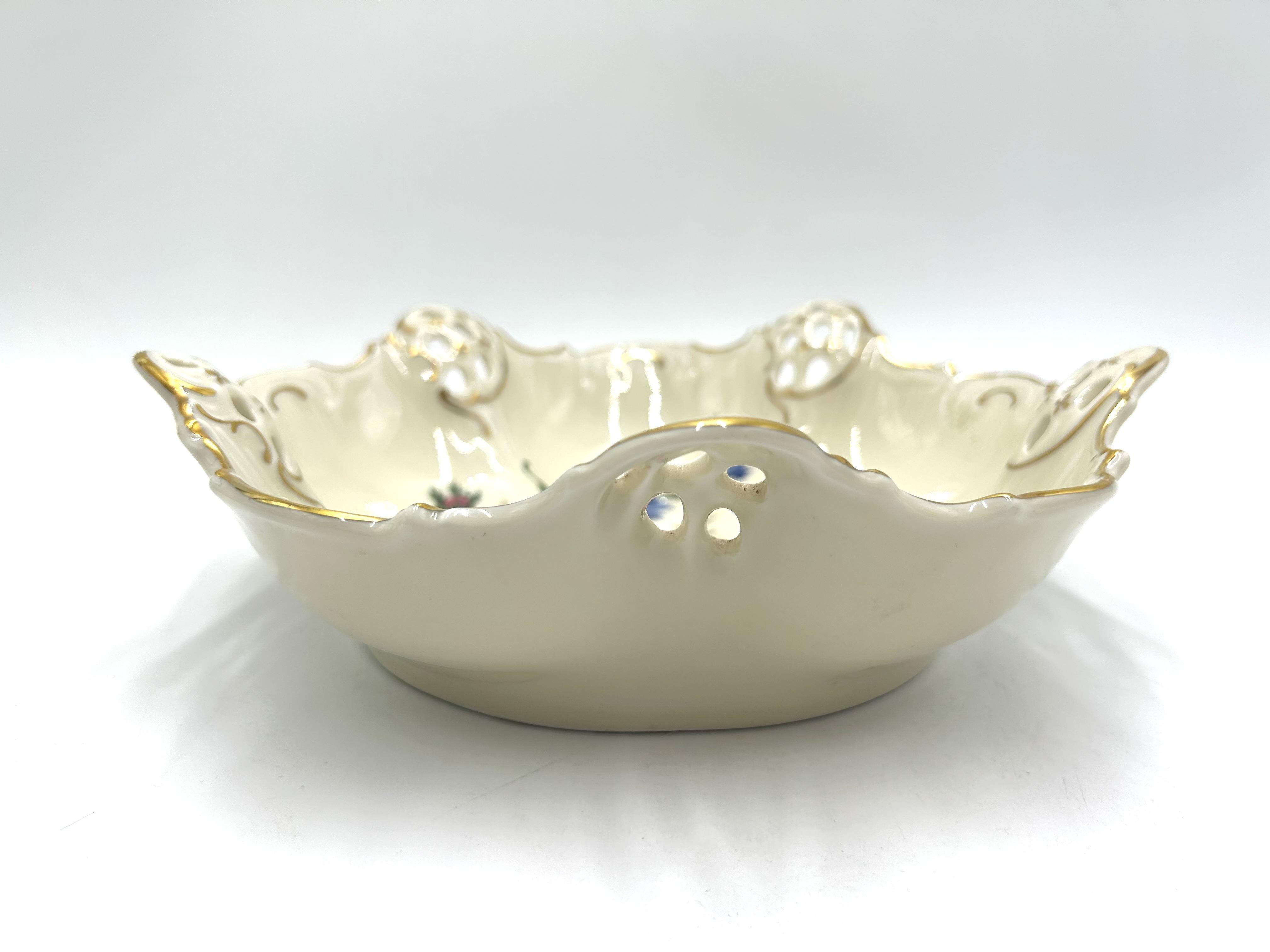 Porcelain Bowl, Rosenthal Moliere, Germany, Mid-20th Century, Damaged For Sale 1