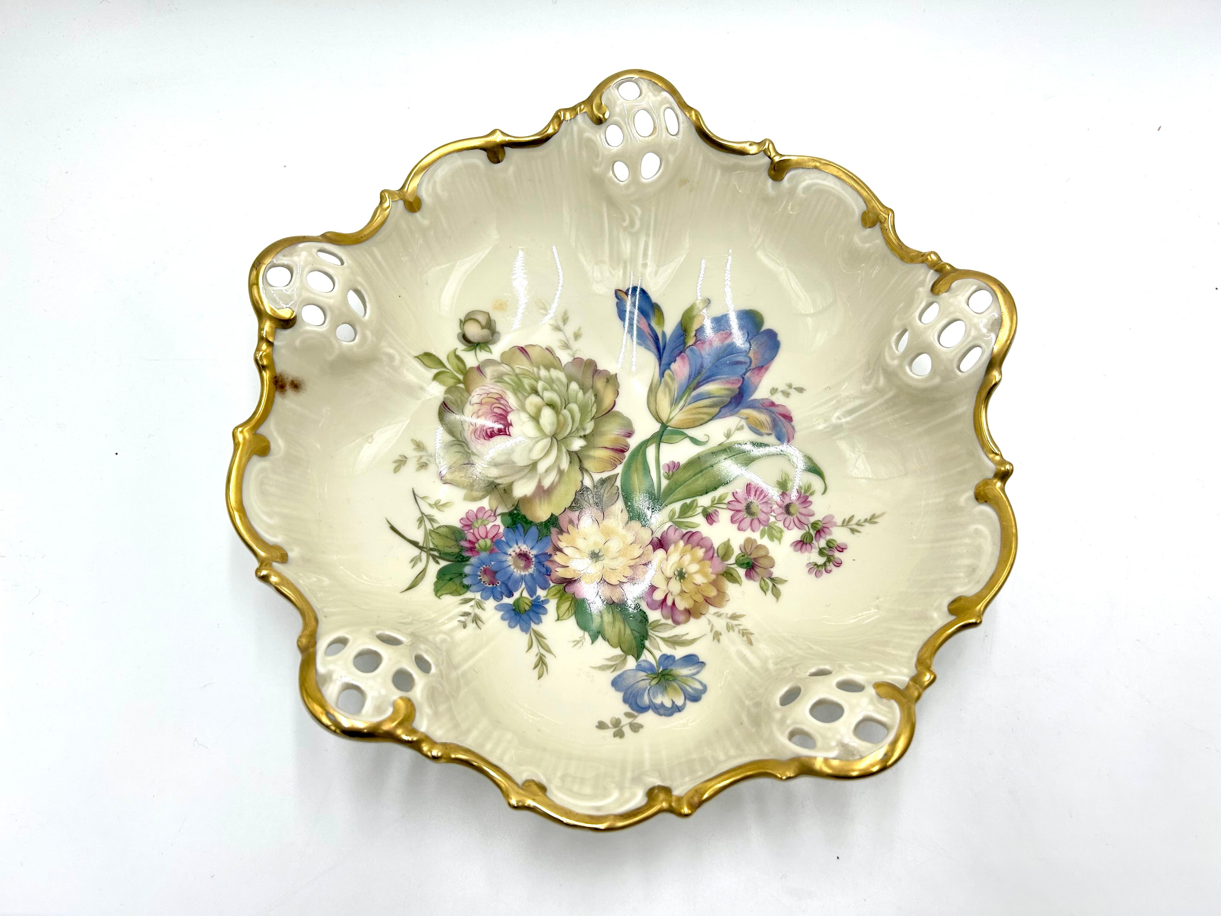 Porcelain Bowl, Rosenthal Moliere, Germany, Mid-20th Century For Sale 1
