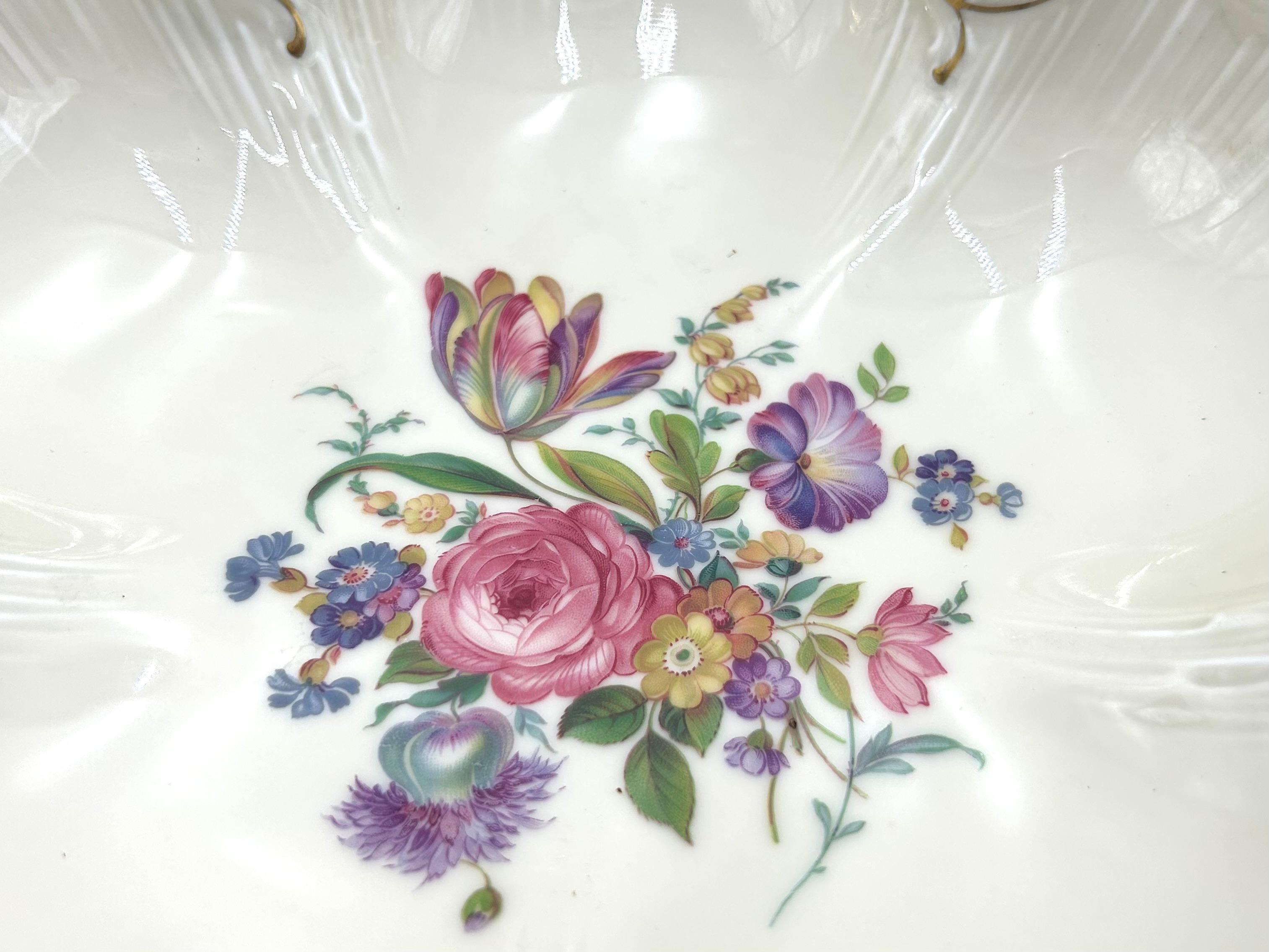 Porcelain Bowl, Rosenthal Moliere, Germany, Mid-20th Century In Good Condition For Sale In Chorzów, PL