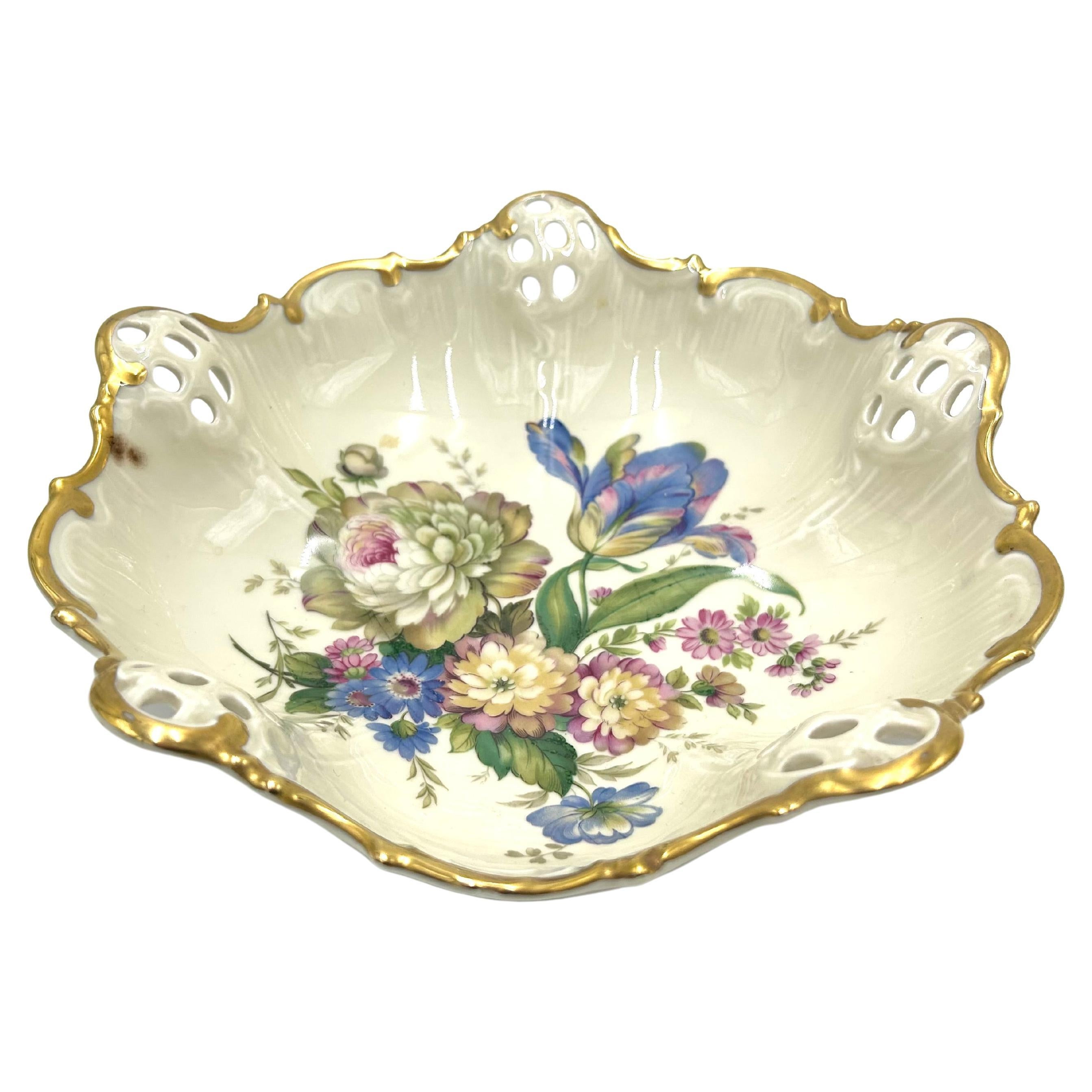 Porcelain Bowl, Rosenthal Moliere, Germany, Mid-20th Century For Sale