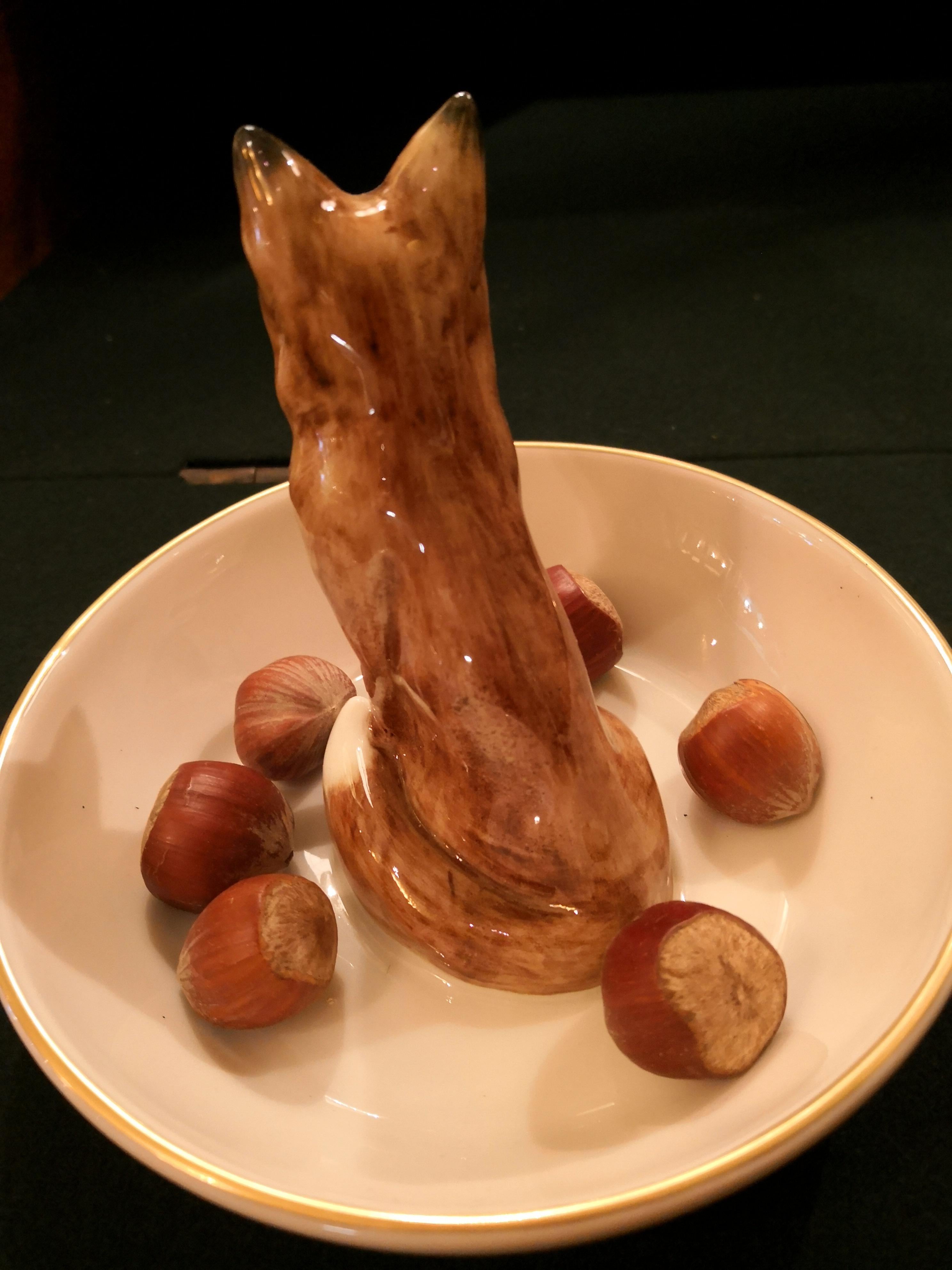 Bol en porcelaine avec figurine de renard Sofina Boutique Kitzbuehel Neuf - En vente à Kitzbuhel, AT