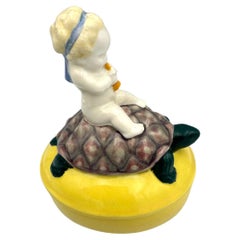 Boîte en porcelaine d'IDA Weiss Moricz, Vienne