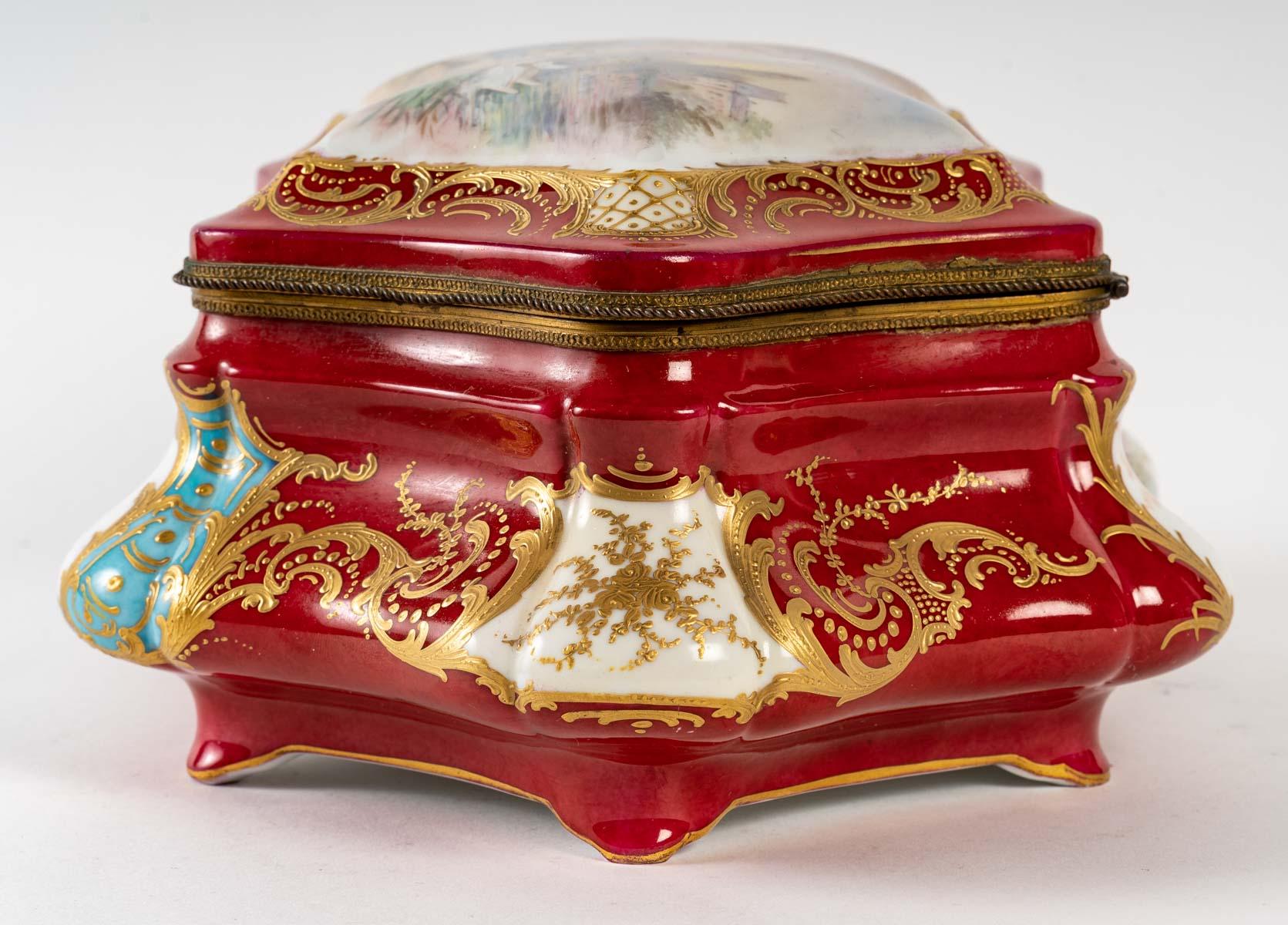 Porcelain Box by Sèvres, 19th Century 9