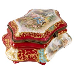 Porcelain Box by Sèvres, 19th Century