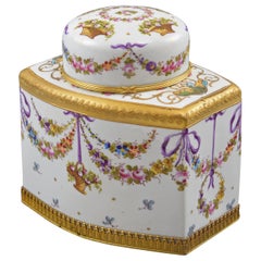 Porcelain Box, Manufacture Nationale de Sèvres, France, 19th Century