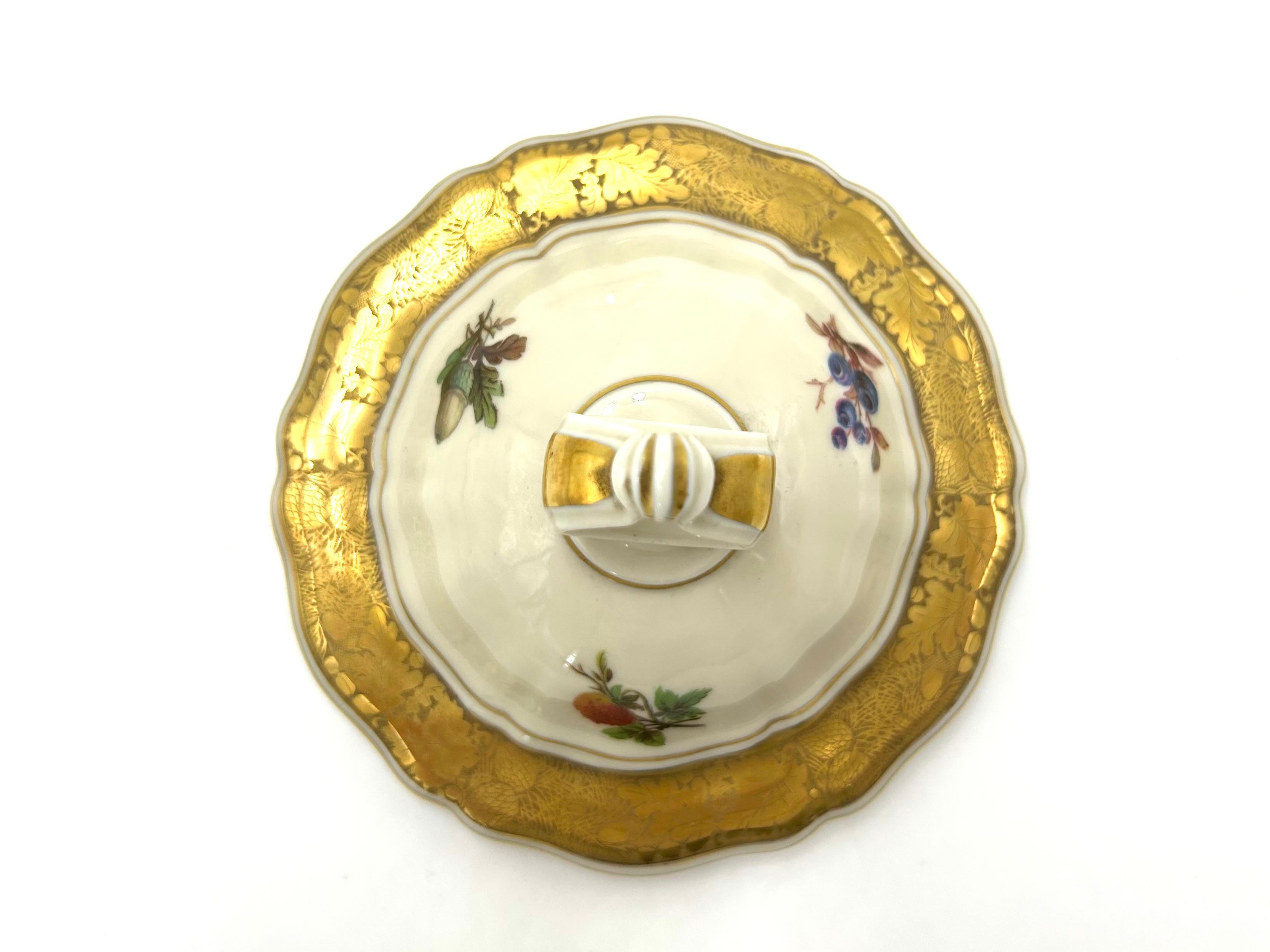 Boîte en porcelaine, Rosenthal Chippendale, Allemagne, 1949. en vente 4