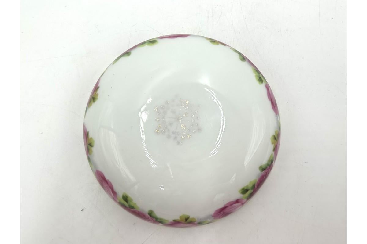 Porcelain box, Rosenthal Chrysantheme Cacilie, Germany, 1898-1906. 3