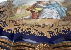 Porcelana - Caja con tapa - Limoges