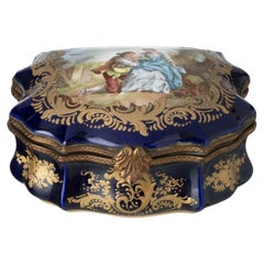 Porcelana - Caja con tapa - Limoges