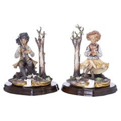 Porcelain - Boy and Girl - Capodimonte