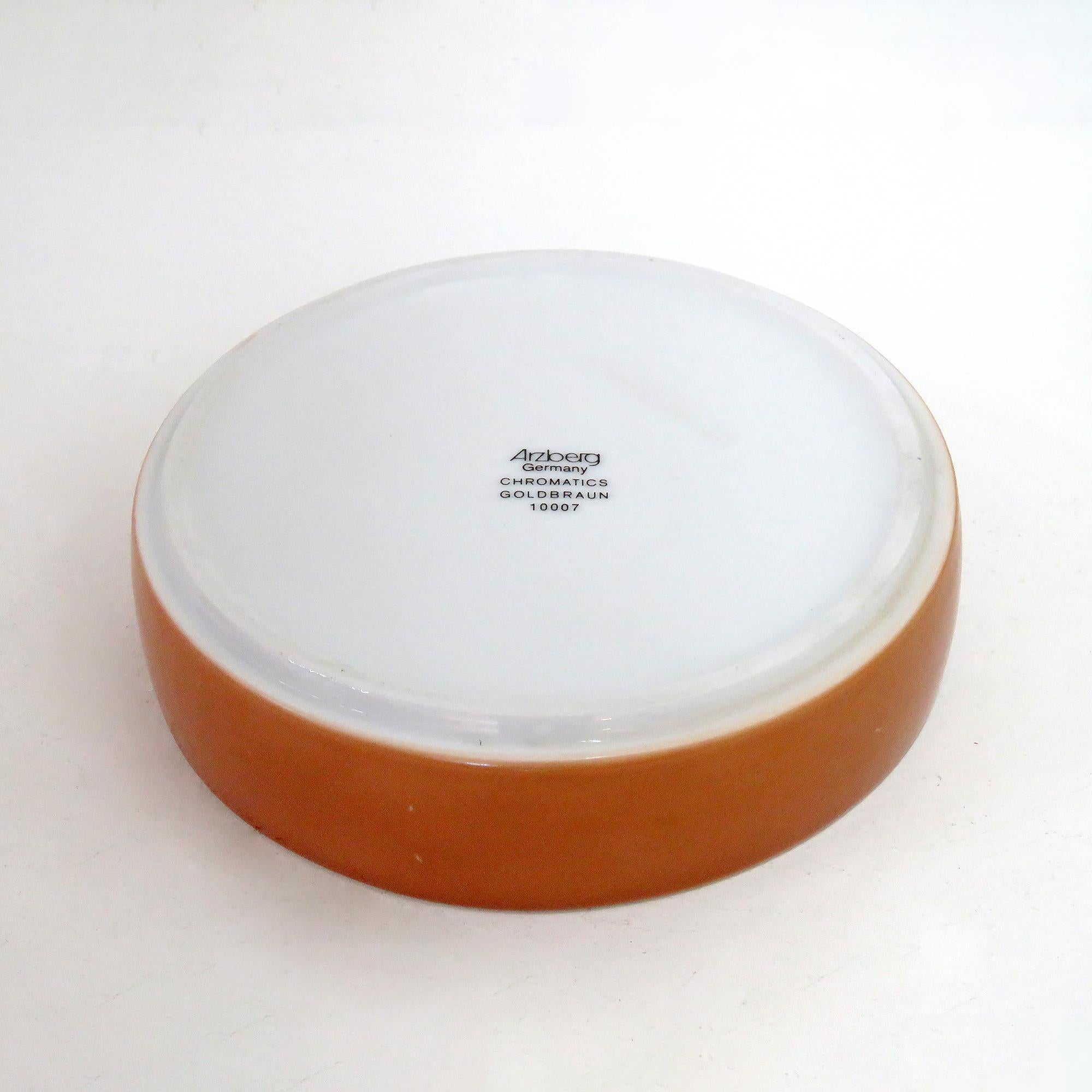 Porcelain Breakfast Bowls 'Chromatics' by Arzberg, 1971 For Sale 3