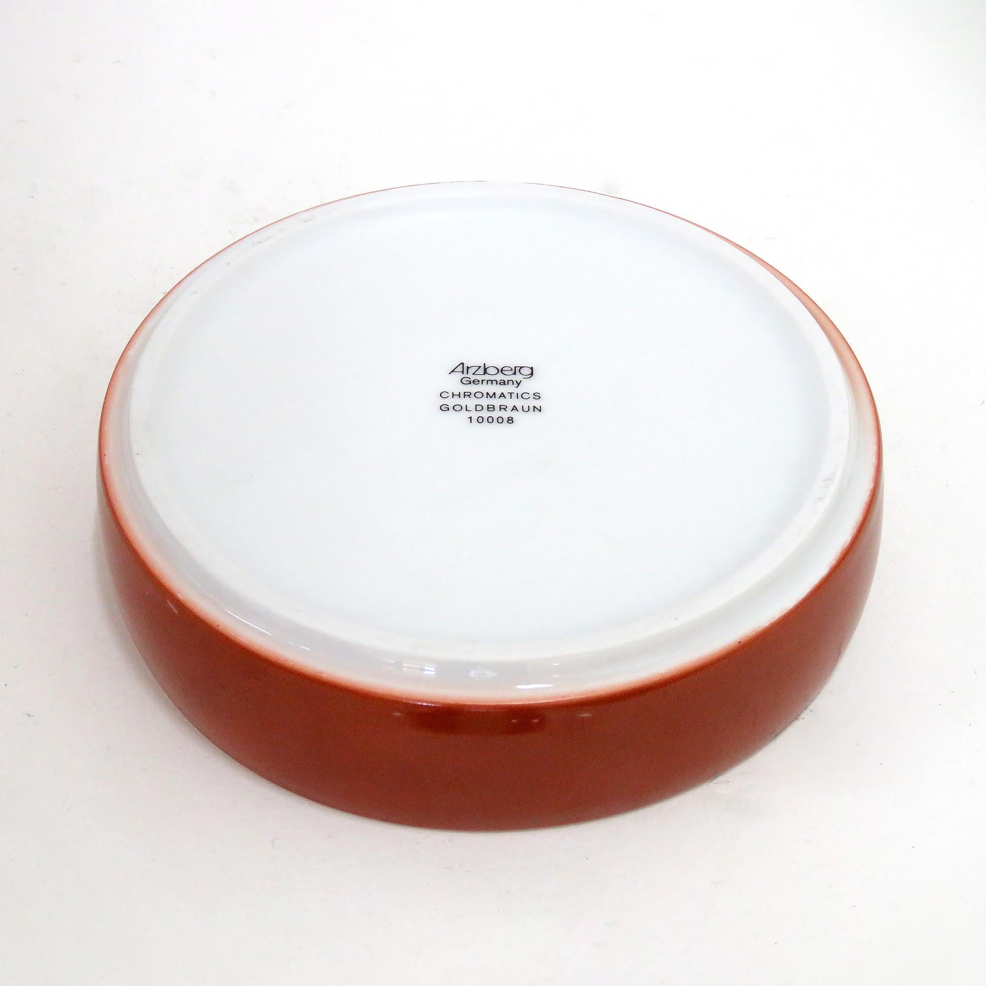 Porcelain Breakfast Bowls 'Chromatics' by Arzberg, 1971 For Sale 1