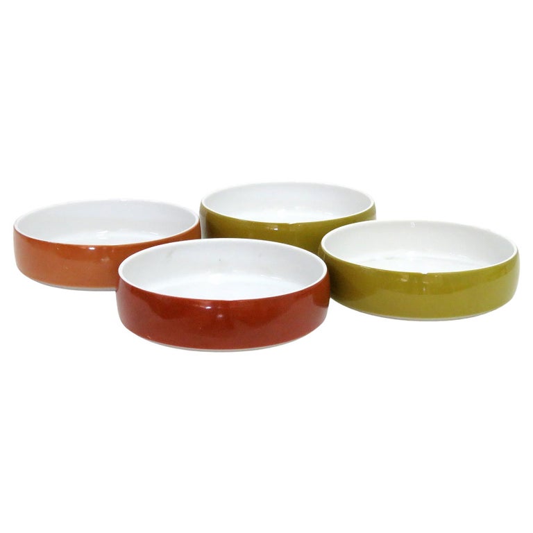 Porzellan-Frühstücksschalen 'Chromatics' von Arzberg, 1971 im Angebot bei 1stDibs Deutschland