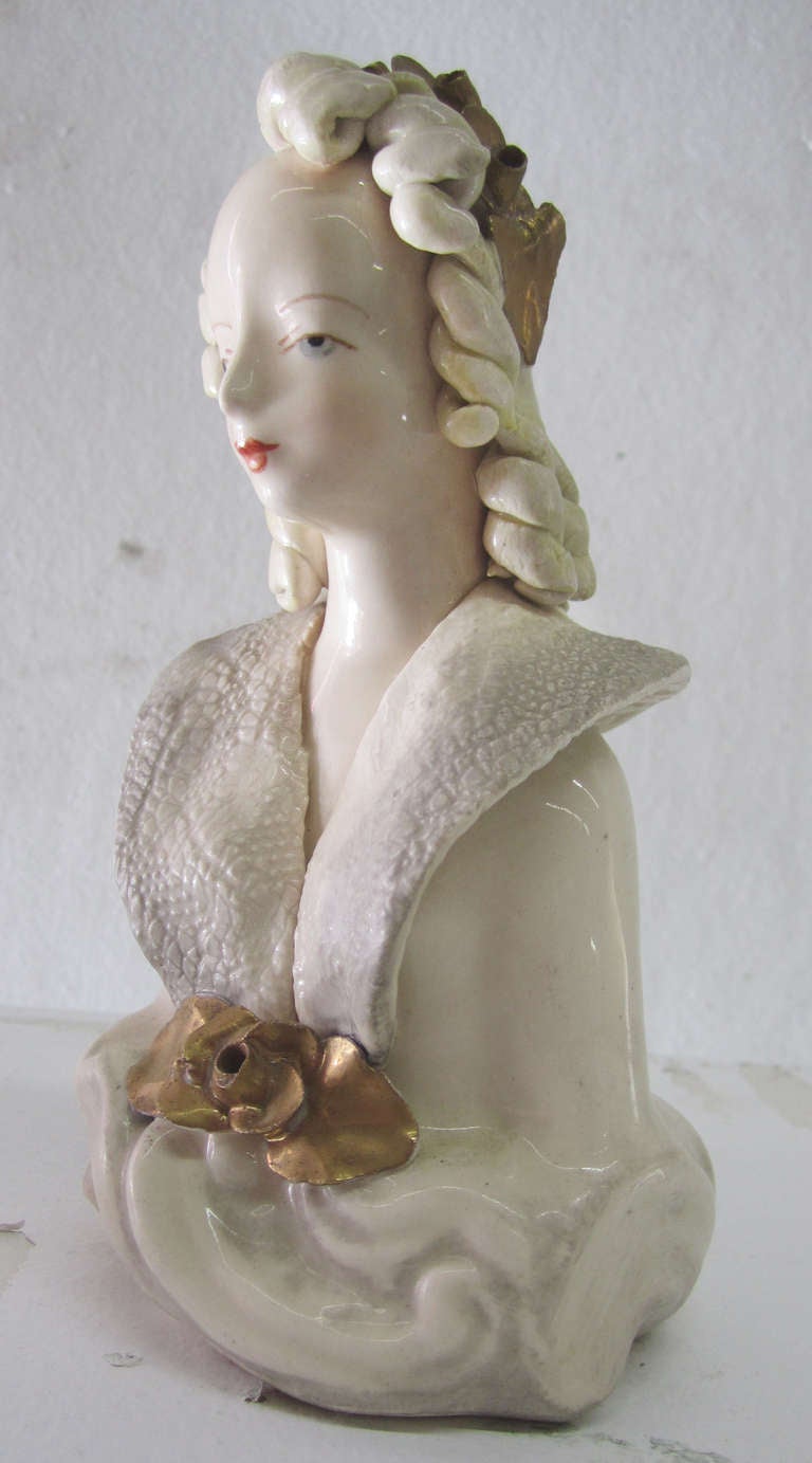 porcelain bust woman