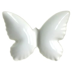 Porcelain Butterfly Jewelry Dish Vide-Poche