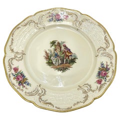 Vintage Porcelain Cake Plate, Rosenthal Sanssouci, Germany, 1946