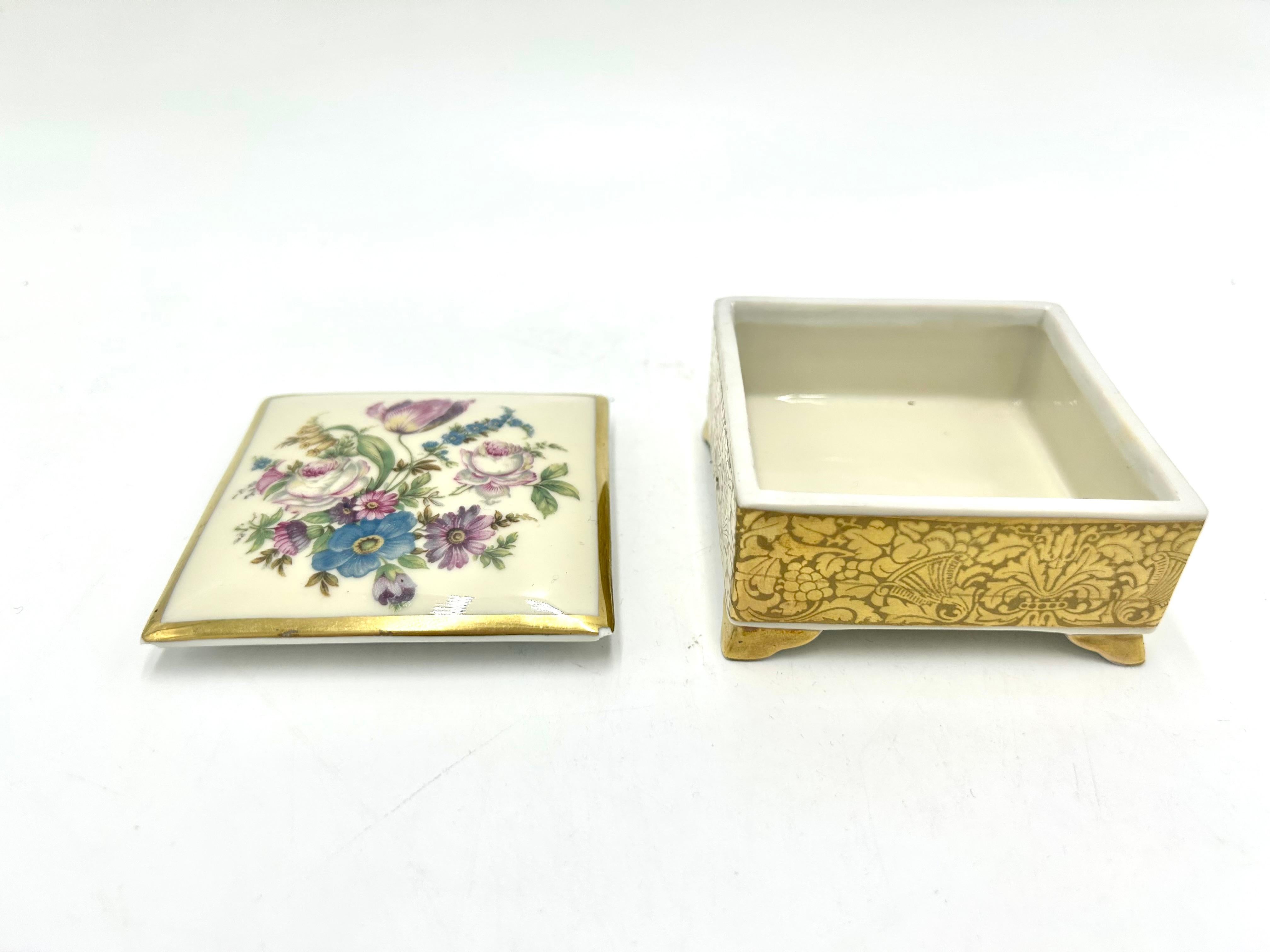 Mid-20th Century Porcelain Casket, Box, Rosenthal, Germany, 1942