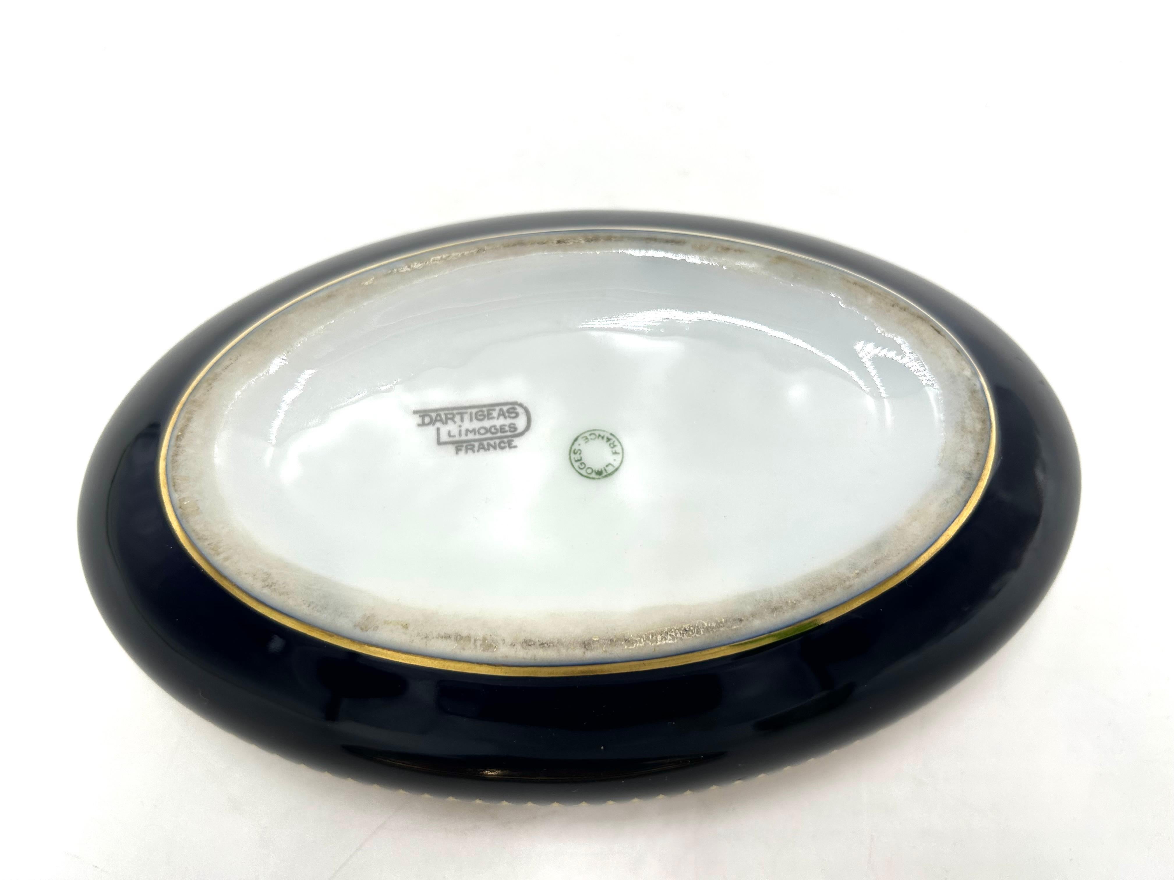 Mid-20th Century Porcelain Casket, Limoges, France, Early 20th Century