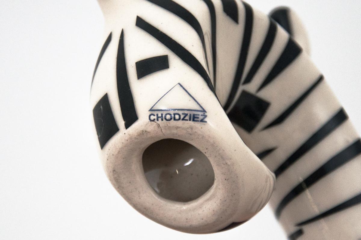 Porcelain Cat, New Look Style, Chodzież, 1990s In Good Condition In Chorzów, PL