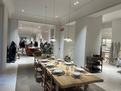 Porcelain Ceiling Lamp with Silk Wire and Brass, Translucid, White