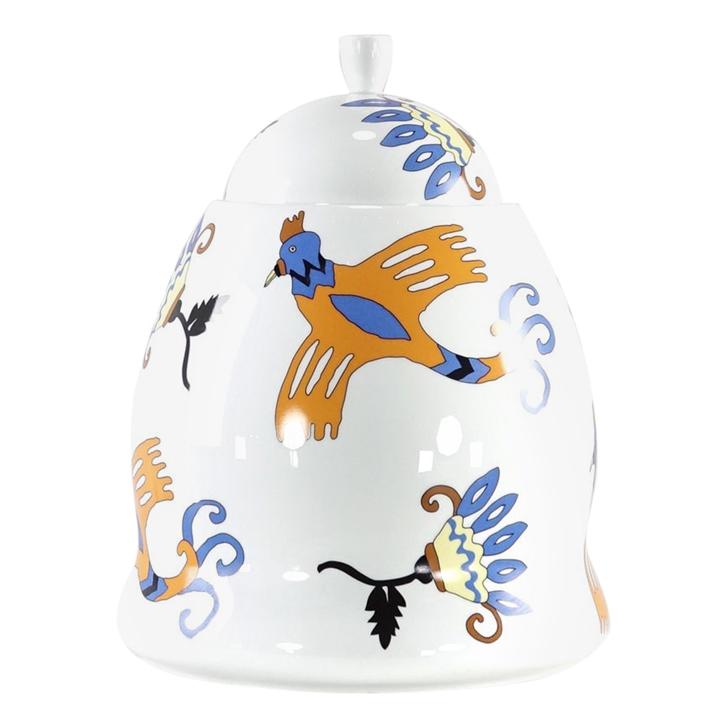 Porcelain Centerpiece Alessi Tendentse Design Nathalie du Pasquier & G. Sowden