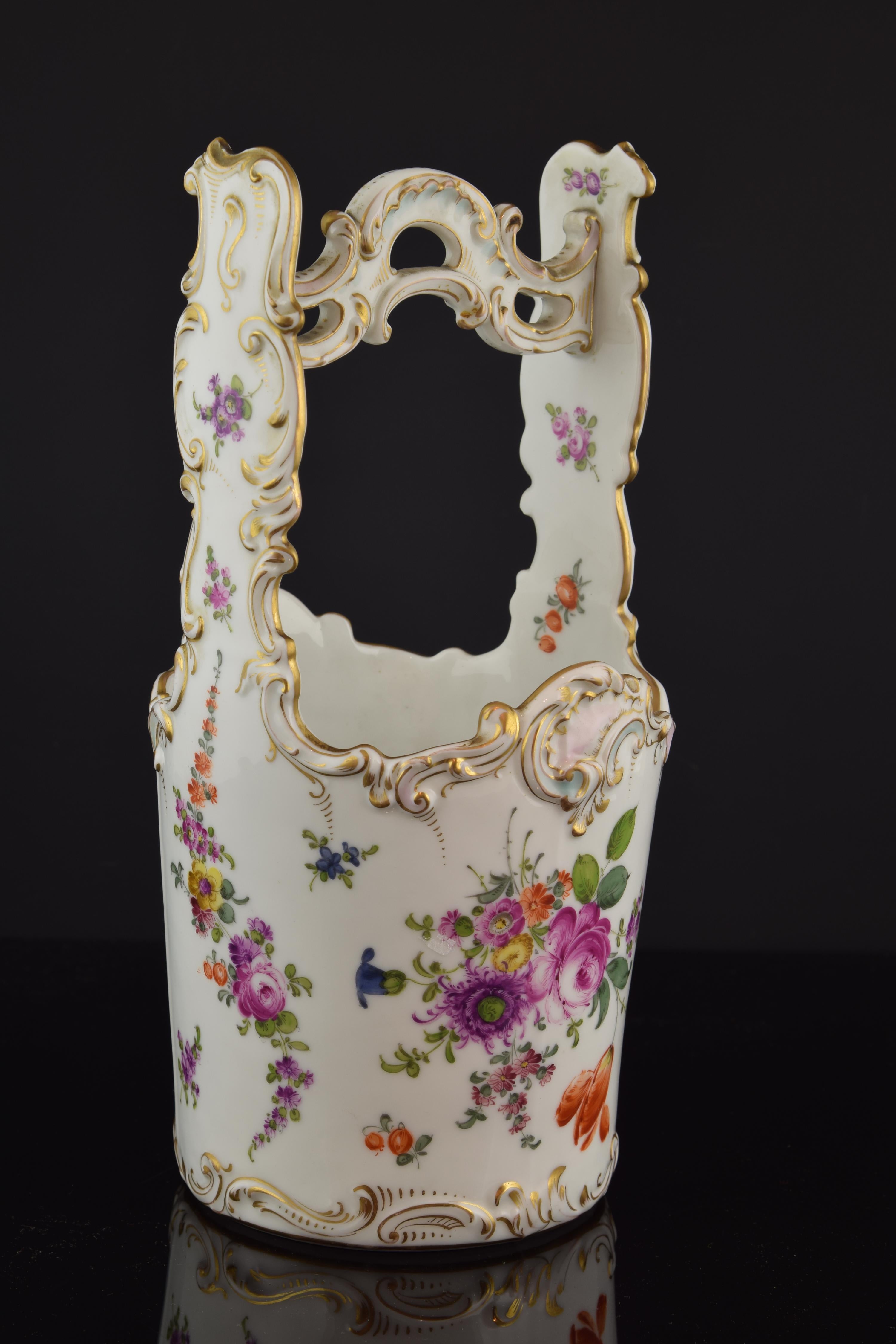 European Porcelain Centerpiece, circa Late 19th Century For Sale