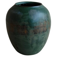 Vase en céramique - Glaçure au feu d'artifice - Vietnamien - Design 