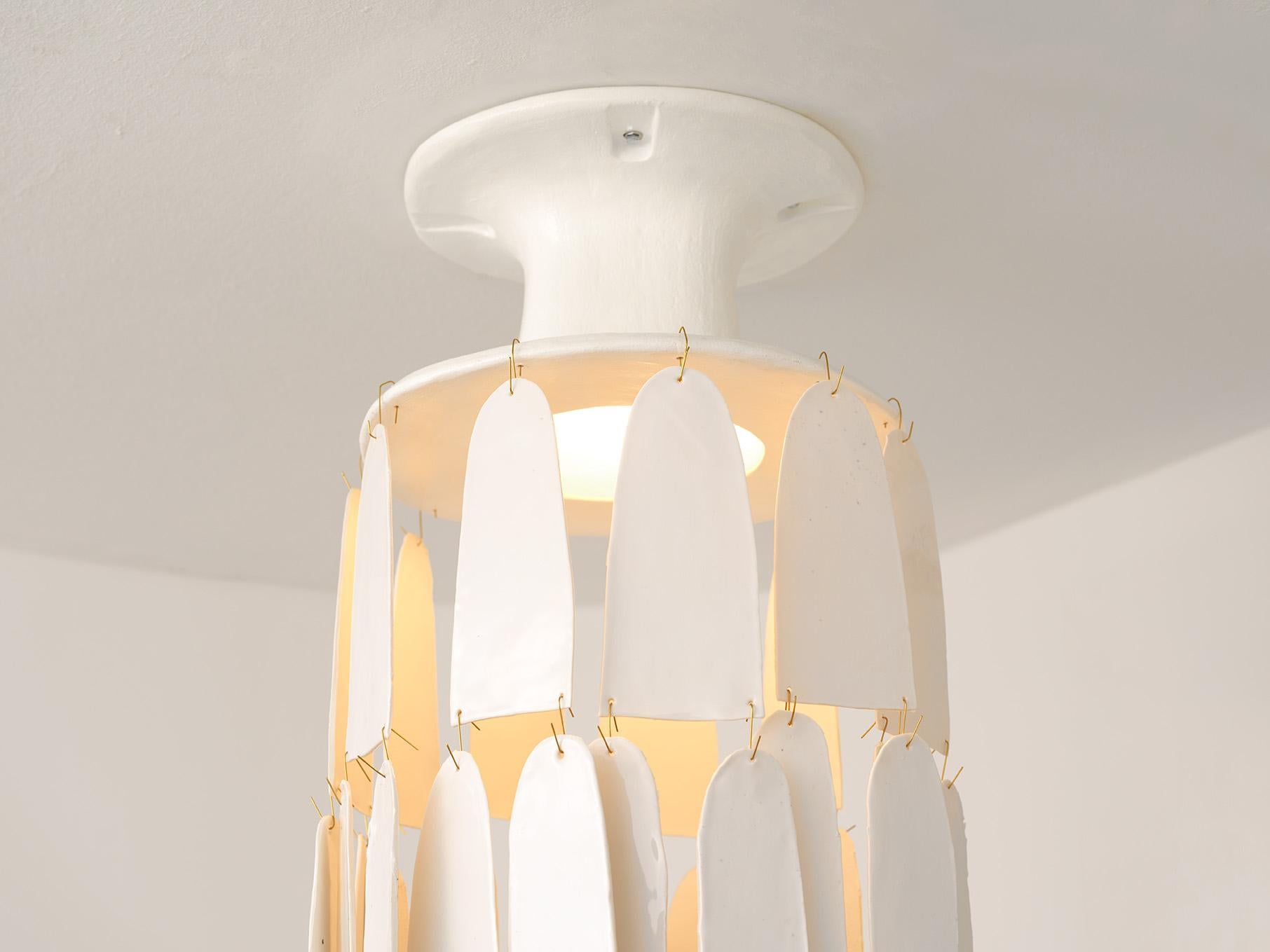 Porcelain Chandelier by Christine Roland, 2021 In New Condition For Sale In Berlin, DE