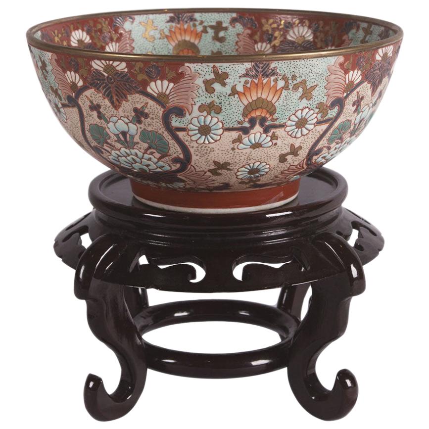 Porcelain Chinese Imari Style Bowl
