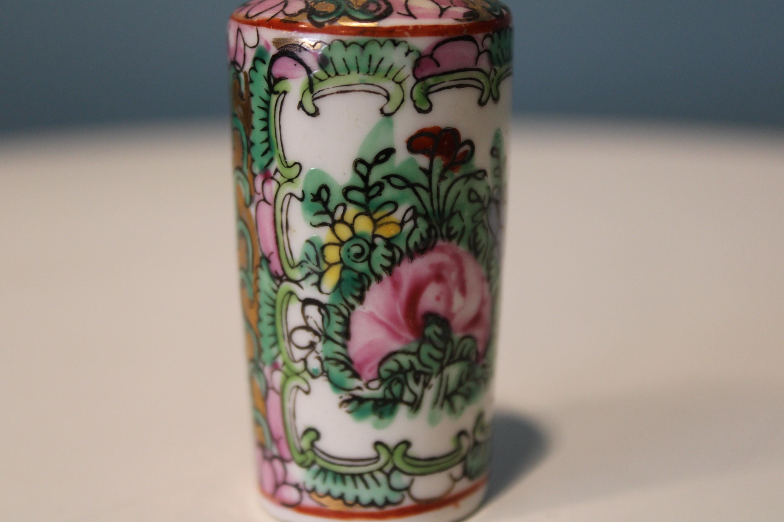 Botella de rapé china de porcelana en venta 2
