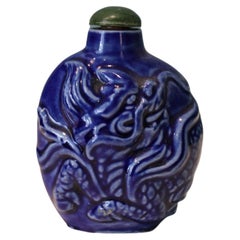 Porcelain Chinese Snuff Bottle