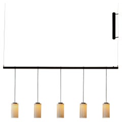 Porcelain Cirio Lineal Pendant Lamp by Antoni Arola