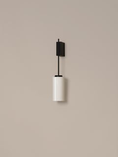 White Porcelain Cirio Scrulptural Contemporary Art Wall Lamp by Antoni Arola
