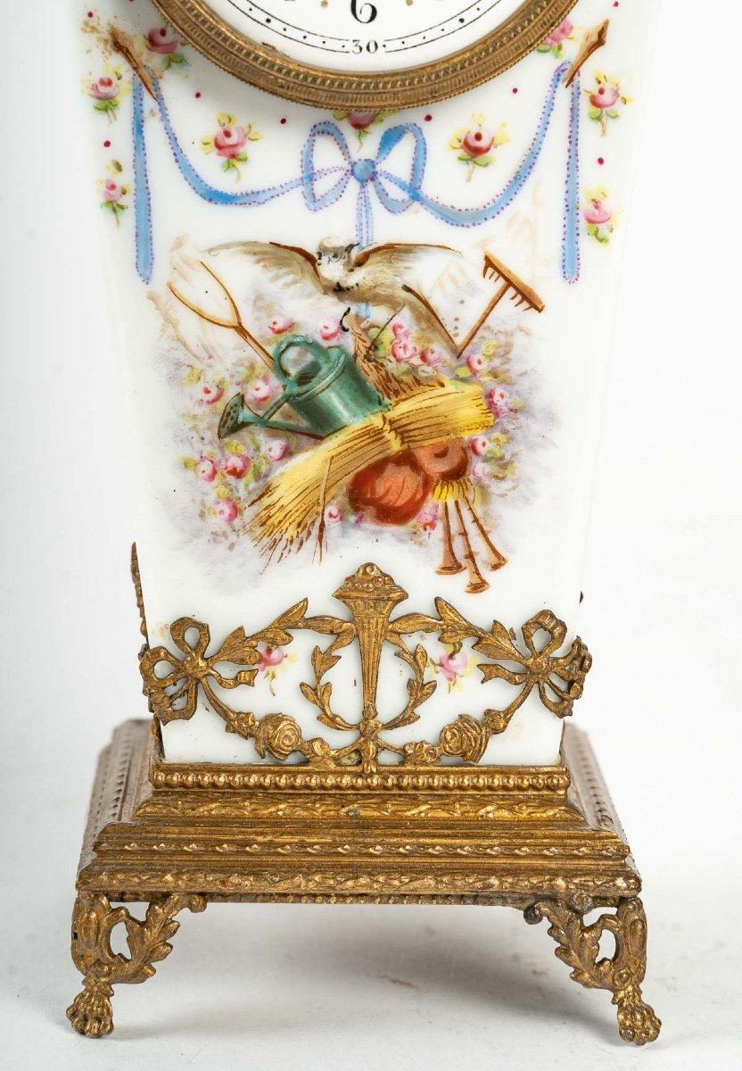 French Porcelain Clock of the 19th Century