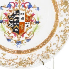 Porcelain - Coated plate - 19th century