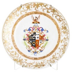 Porcelain - Coated plate - 19th century