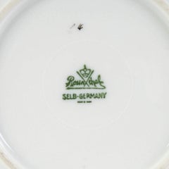Porcelain Coffee Cup and Saucer, Rosenthal, Germany, 1940s