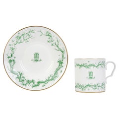 Porcelain coffee cup and saucer, Thomas Goode, UK, London, 1920s - 1930s