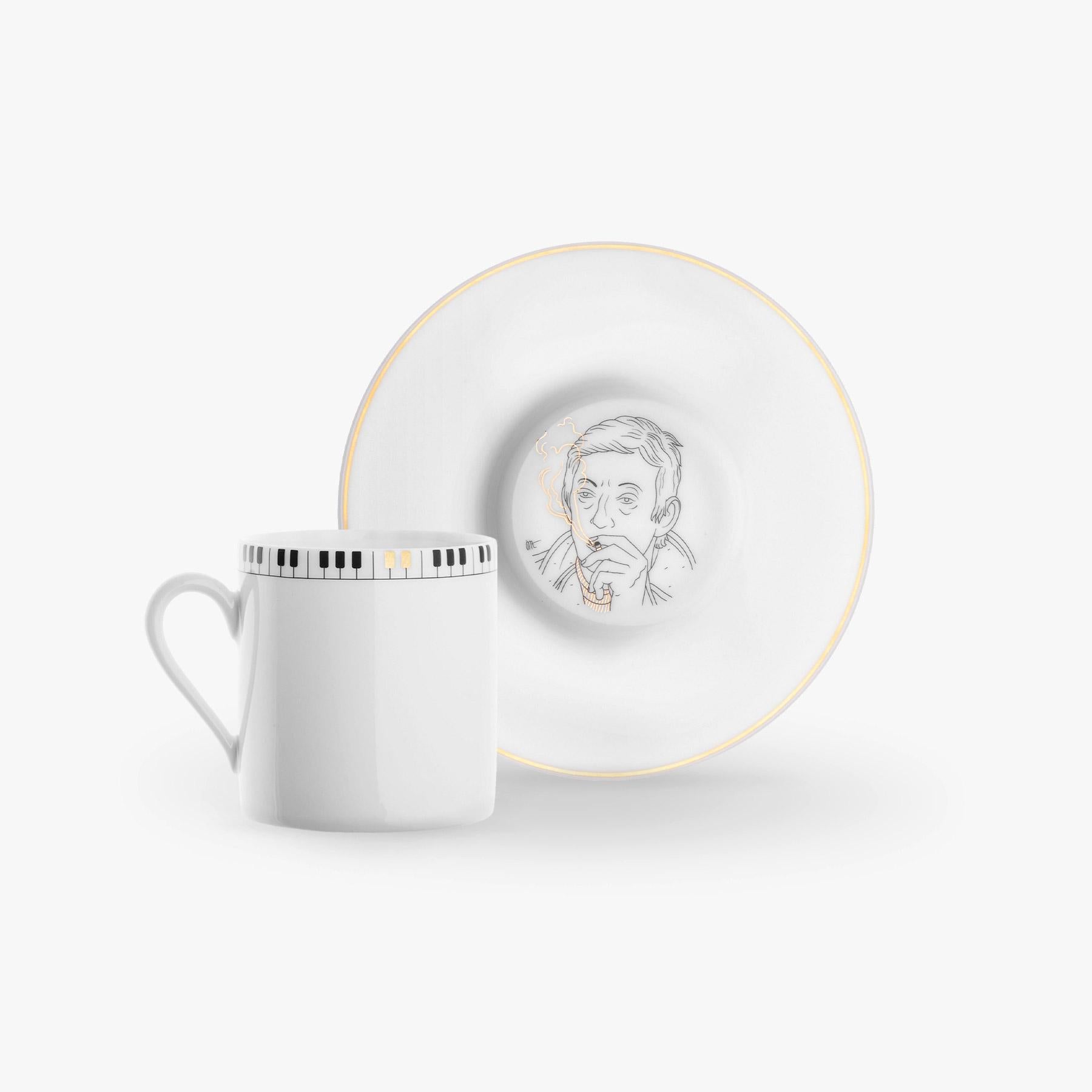 Maison Fragile and the Parisian illustrator artist Jean-Michel Tixier have joined together to create a collection that pays tribute to these men and women, key figures of history, who have made Paris as we know it.

Porcelaine of Limoges extra