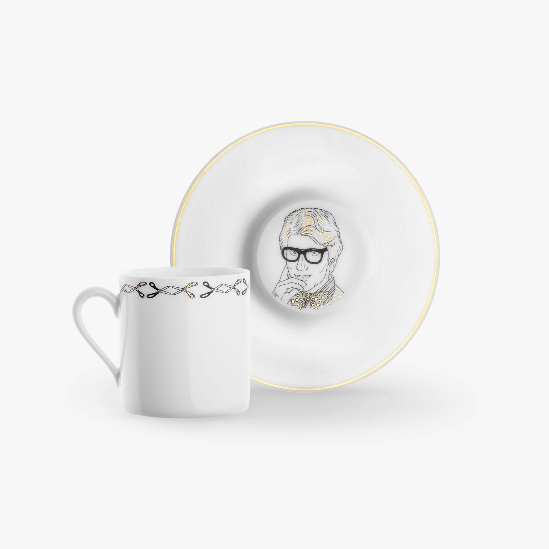 Maison Fragile and the Parisian illustrator artist Jean-Michel Tixier have joined together to create a collection that pays tribute to these men and women, key figures of history, who have made Paris as we know it.

Porcelaine of Limoges extra