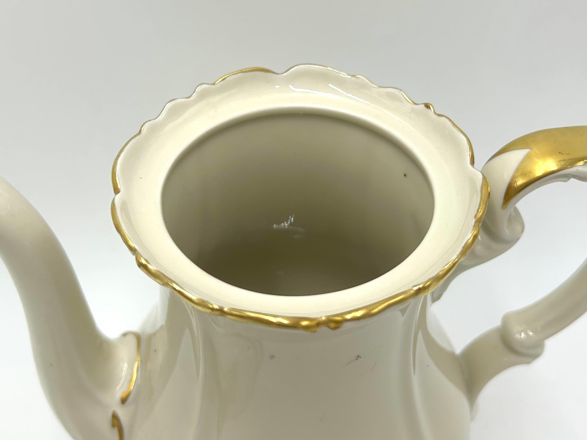 German Porcelain Coffee Pot, Edelstein Bavaria