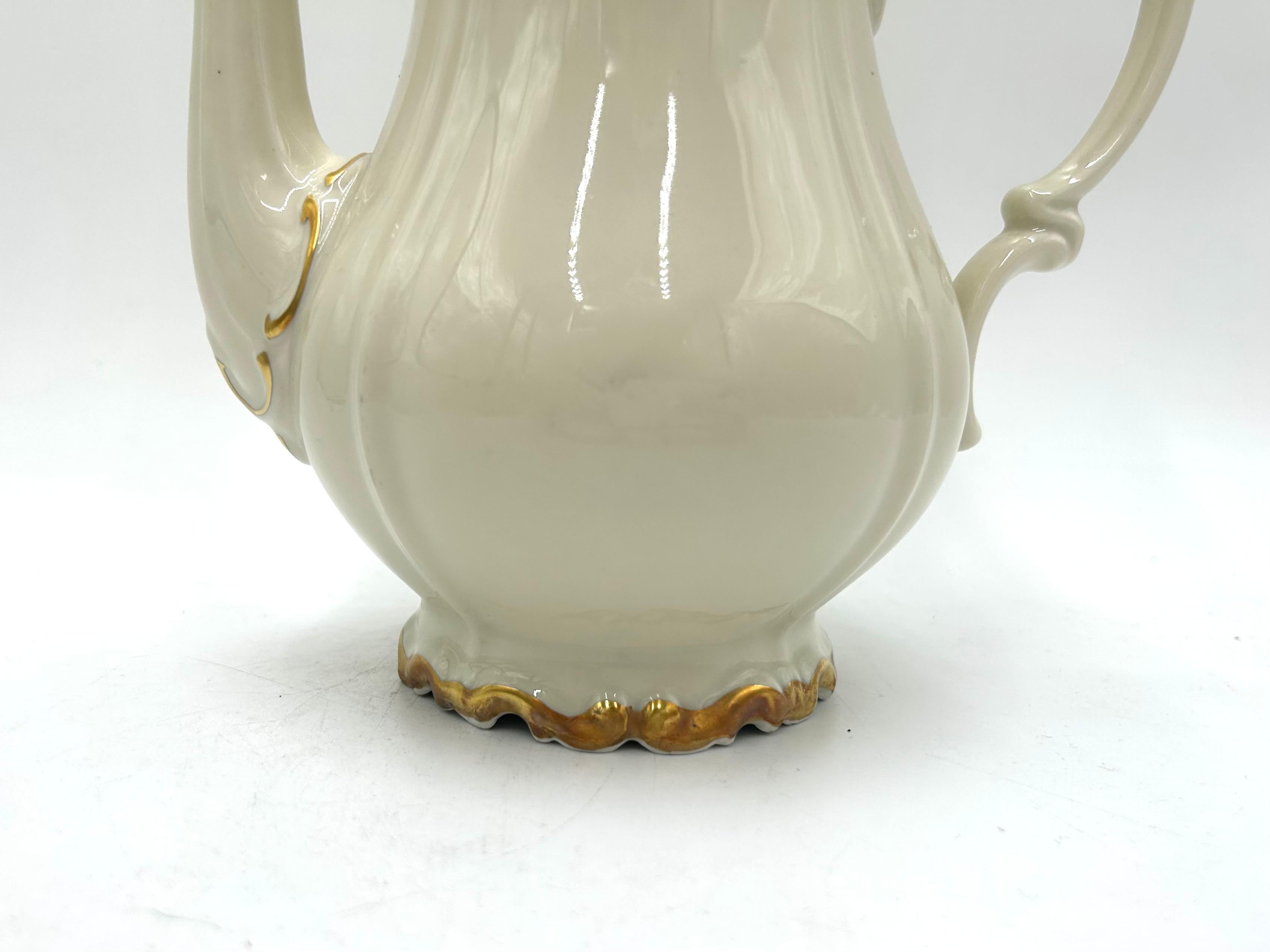 20th Century Porcelain Coffee Pot, Edelstein Bavaria