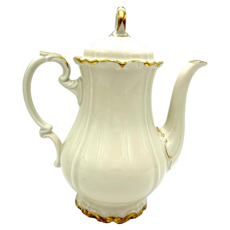Porcelain Coffee Pot, Edelstein Bavaria For Sale at 1stDibs