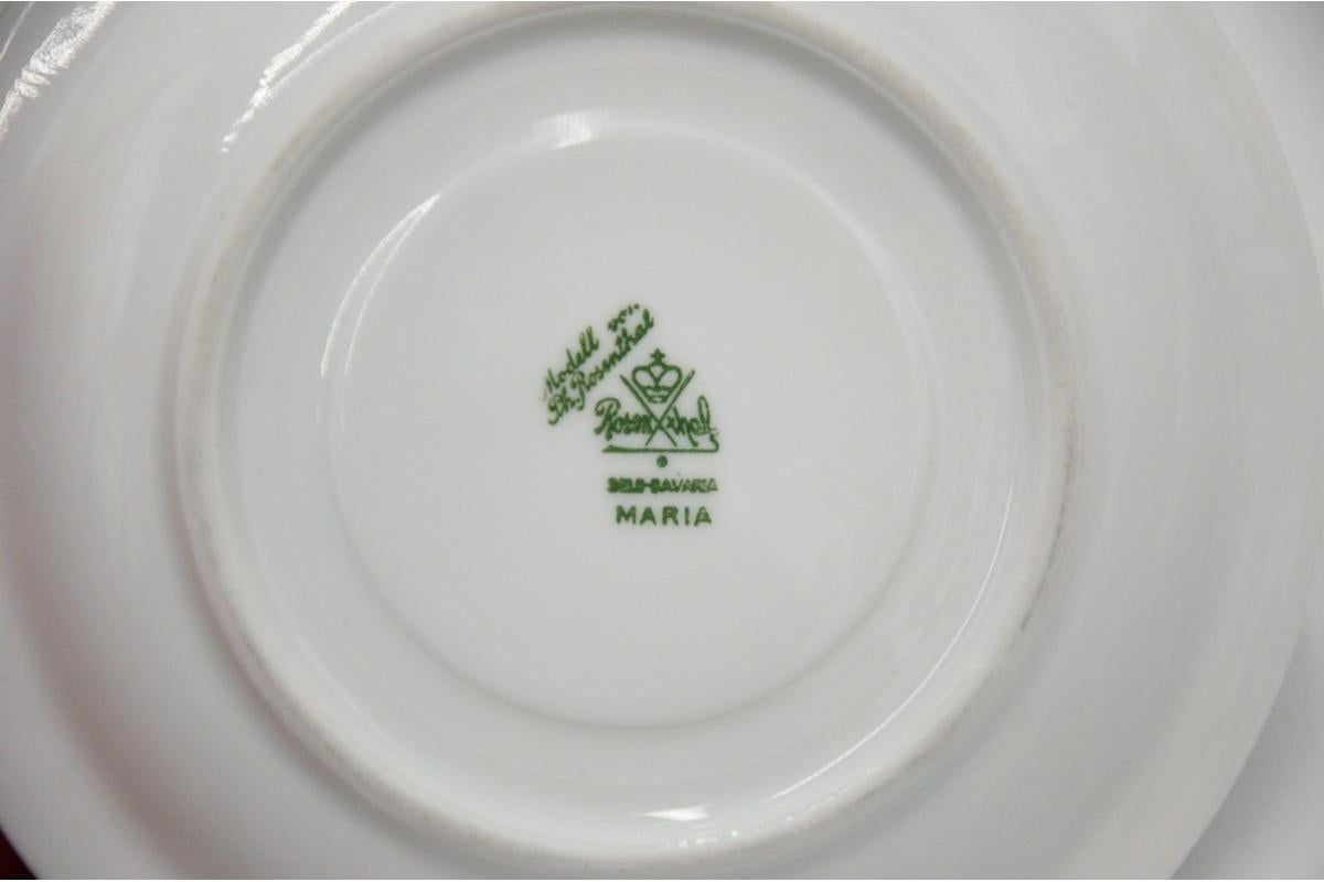 Servizio da caffè in porcellana, Rosenthal White Maria, 1927 in vendita 5