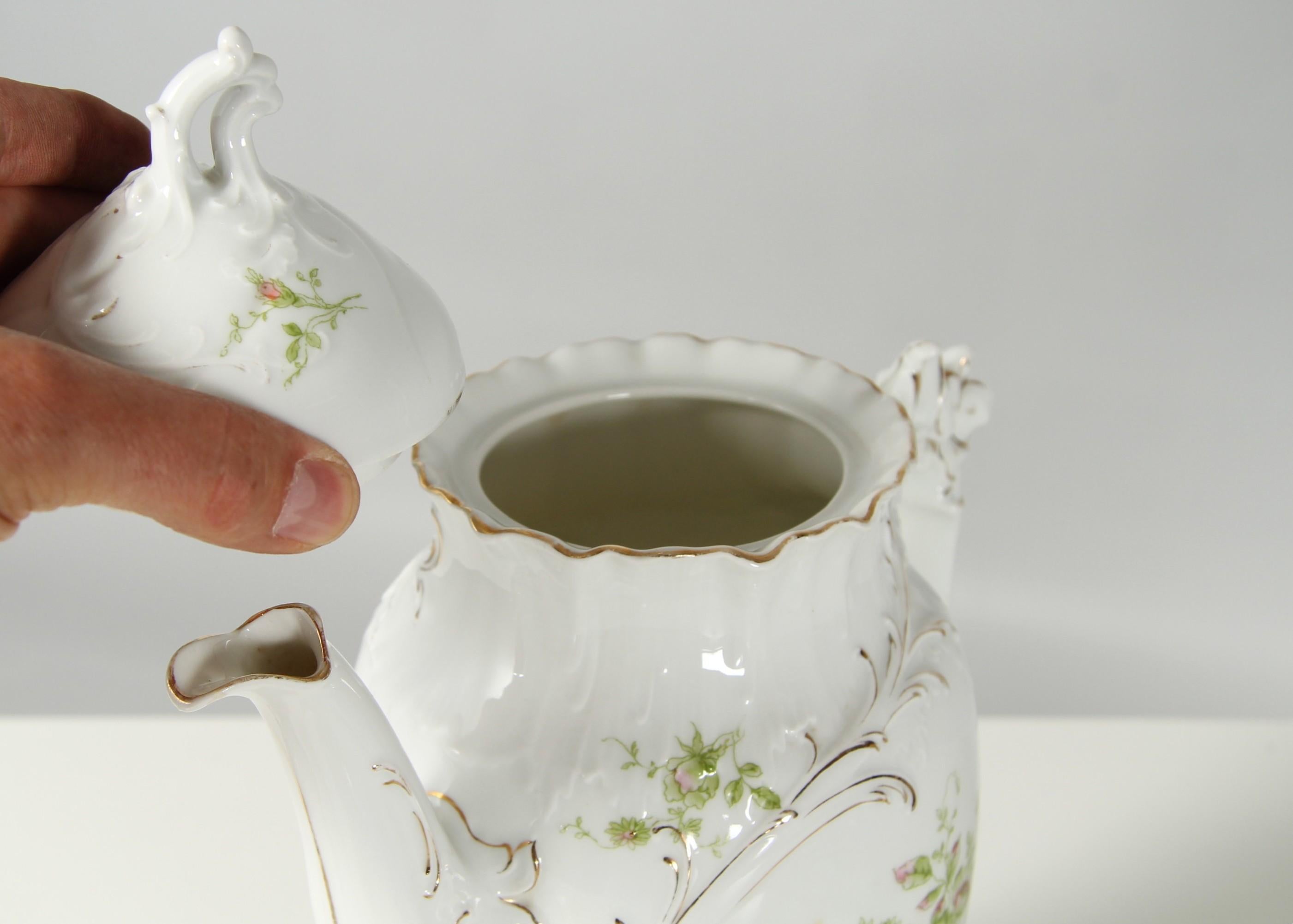 Juego de café de porcelana para 6 personas de Jaeger, Thomas & Co. en venta 1