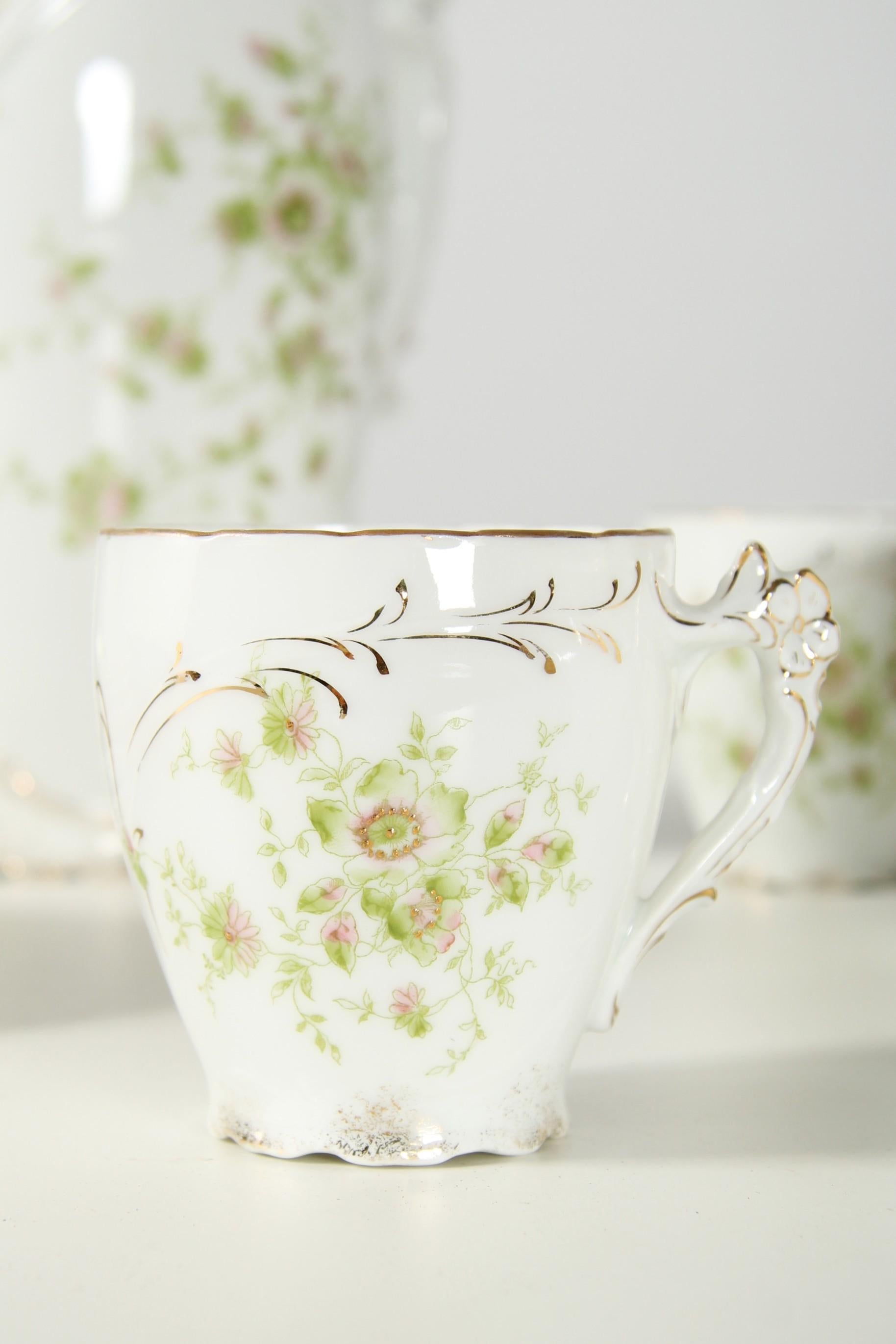Juego de café de porcelana para 6 personas de Jaeger, Thomas & Co. en venta 2